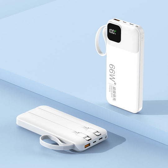 Powerbank Portabil cu Afișaj LED și Încărcare Rapidă 66W 0