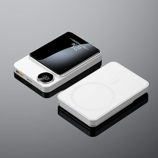 Powerbank Portabil cu Încărcare Inductivă și Indicator LED 2