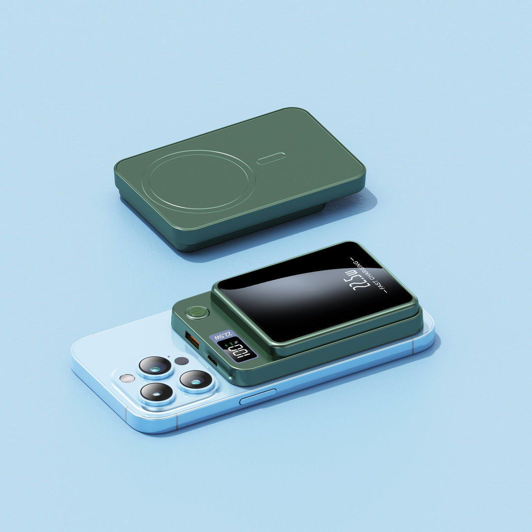 Powerbank Portabil cu Încărcare Rapidă și Funcție Wireless 0