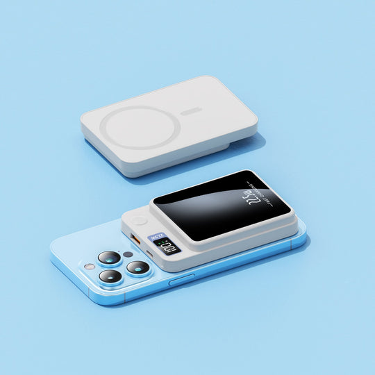 Powerbank Portabil cu Încărcare Rapidă și Funcție Wireless 4