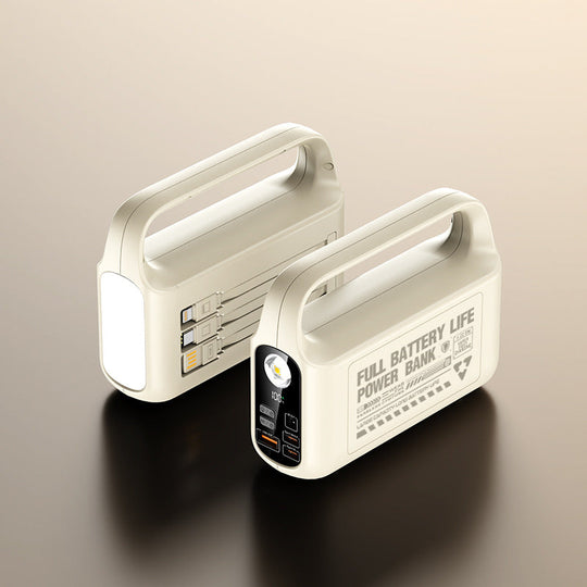 Powerbank Portabil cu Lumină LED și Încărcare Rapidă 0