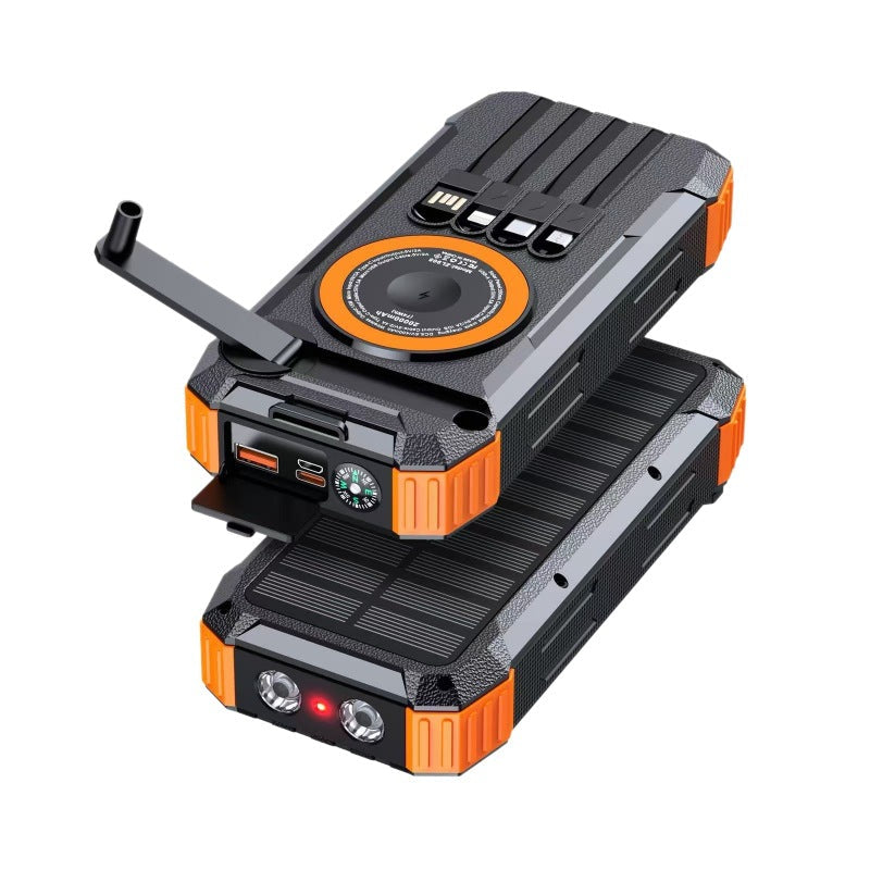 Powerbank Solar Portabil cu Încărcare Rapidă și Funcții Multiple 3