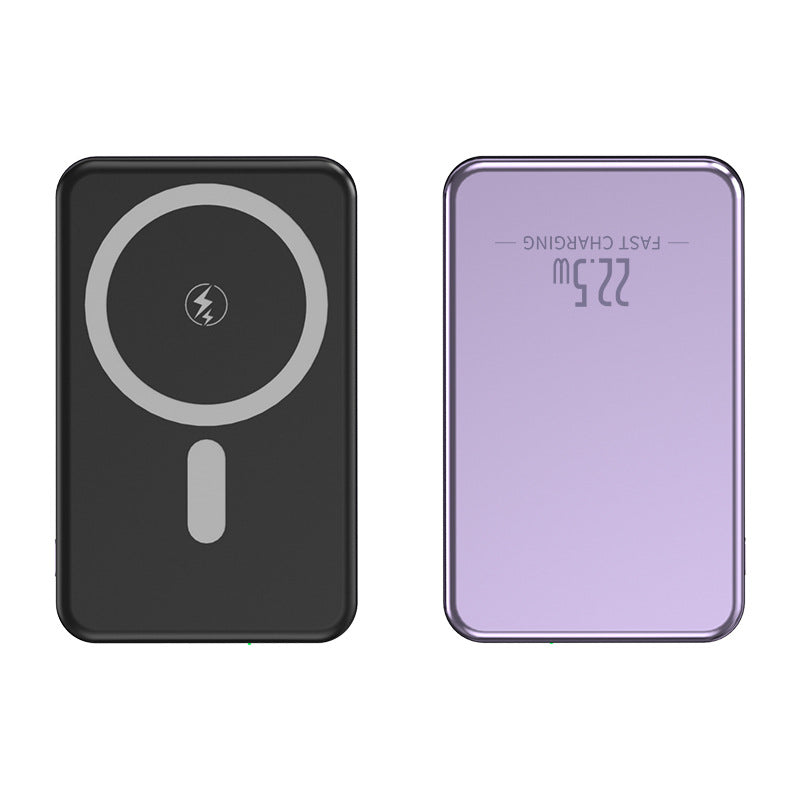 Powerbank portabil cu încărcare inductivă și afișaj LED compact 1
