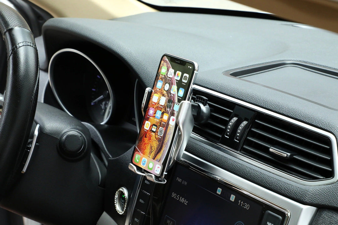 Premium - Suport Automat Pentru Telefon Cu Încărcare Wireless