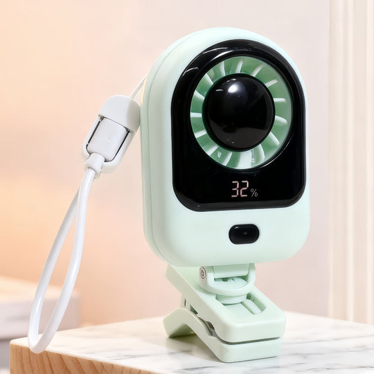 Răcitor de Aer Portabil Compact cu Afișaj Digital pentru Femei 6