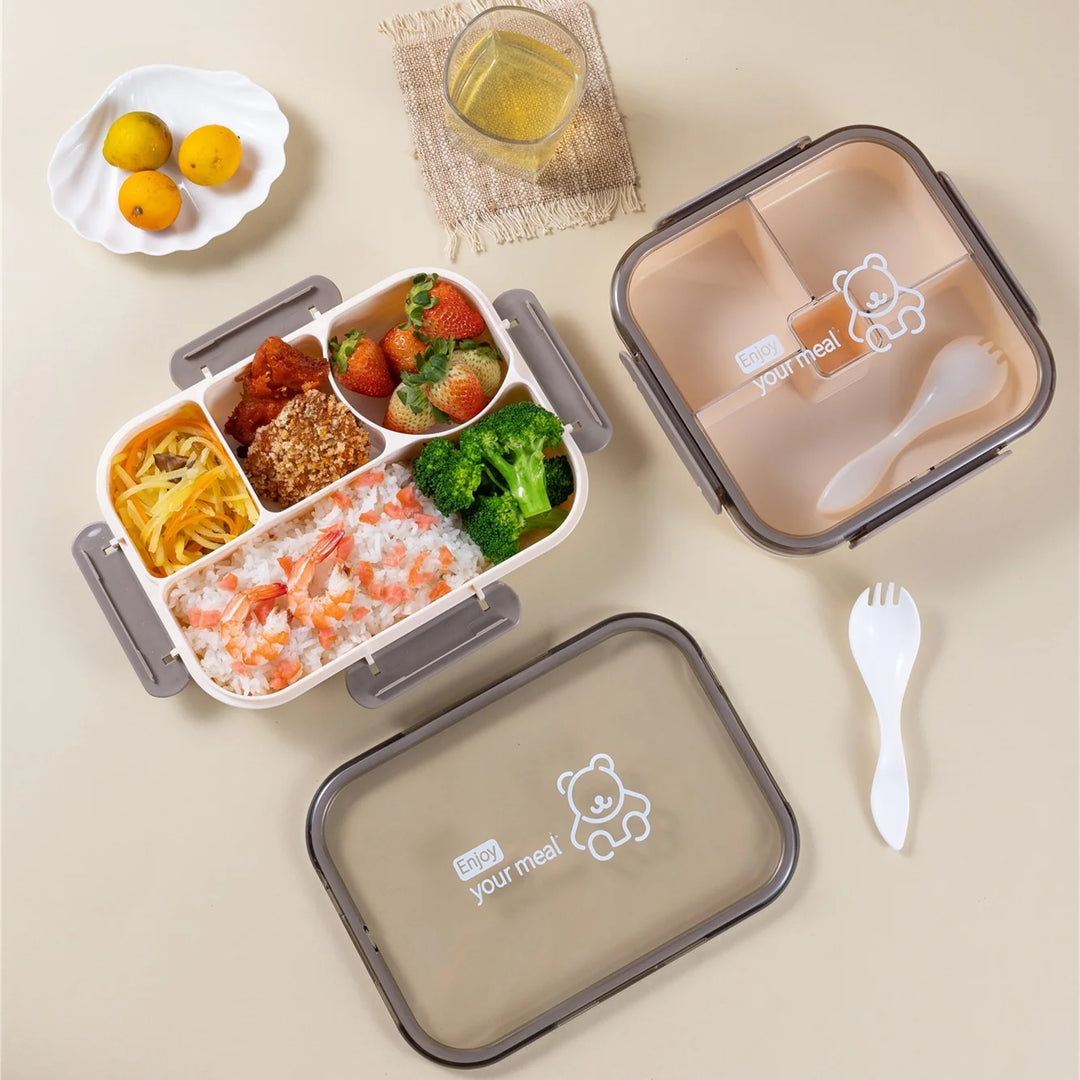 Recipient Compartimentat pentru Depozitarea Alimentelor cu Design Practic 1