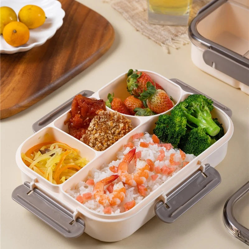 Recipient Compartimentat pentru Depozitarea Alimentelor cu Design Practic 2
