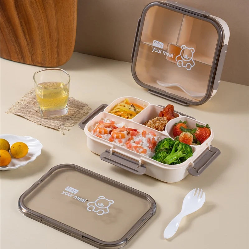 Recipient Compartimentat pentru Depozitarea Alimentelor cu Design Practic 4