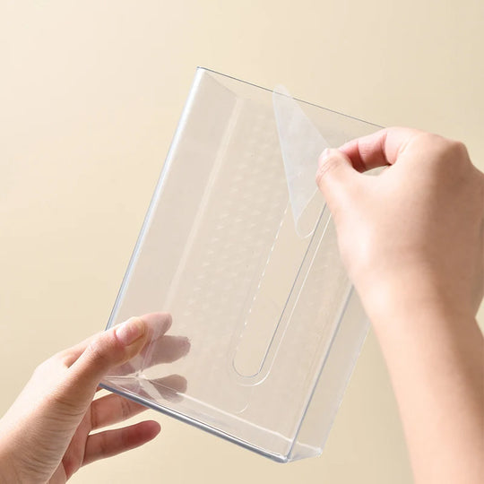 Recipient De Depozitare Multifuncțional Vertical Transparent pentru Organizare 2
