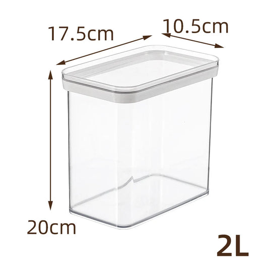 Recipient De Depozitare Triplu Modular Cu Compartimente Detașabile Pentru Bucătărie 6