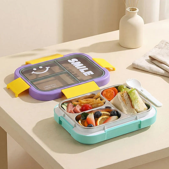 Recipient pentru depozitarea alimentelor cu compartimente multiple 4