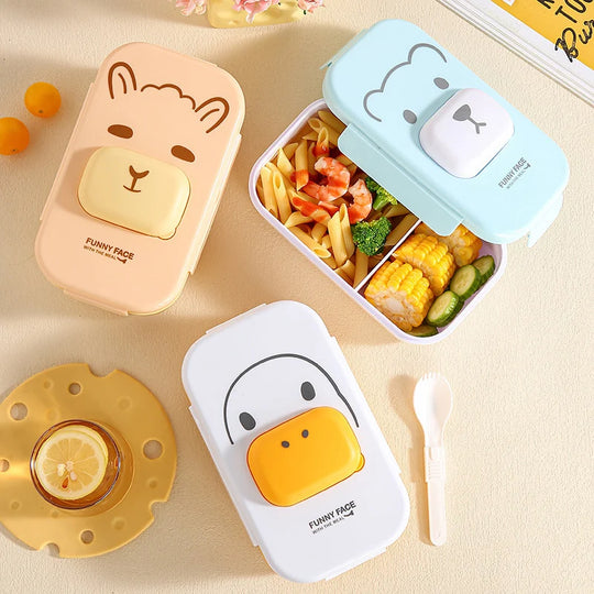 Recipient pentru depozitarea alimentelor cu design tematic de desene animate 1