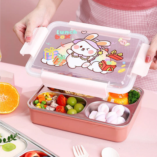 Recipient pentru depozitarea alimentelor cu design tematic de desene animate 4
