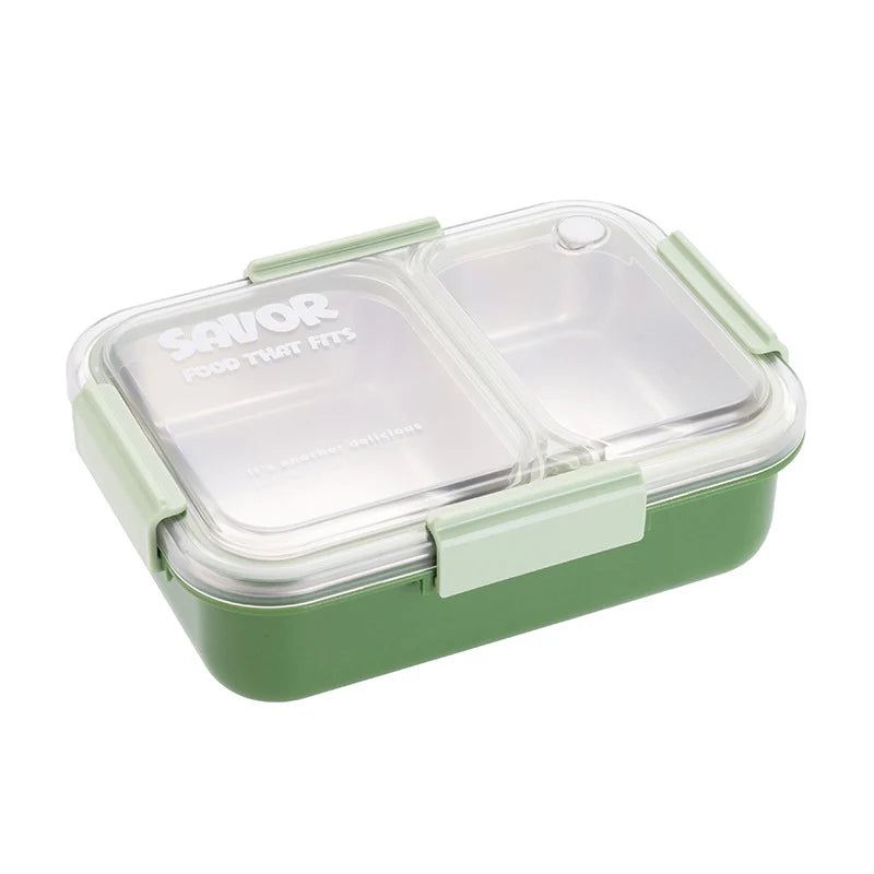Recipient pentru depozitarea alimentelor cu două compartimente organizate 0
