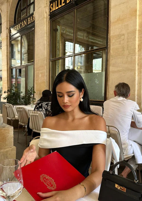 Robe Élégante Femme à Une Épaule en Tissu Bandage 8