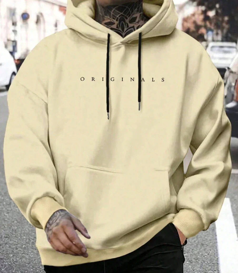 Variant image for Hoodies Mænd Casual Komfort Blød Bomuld-14