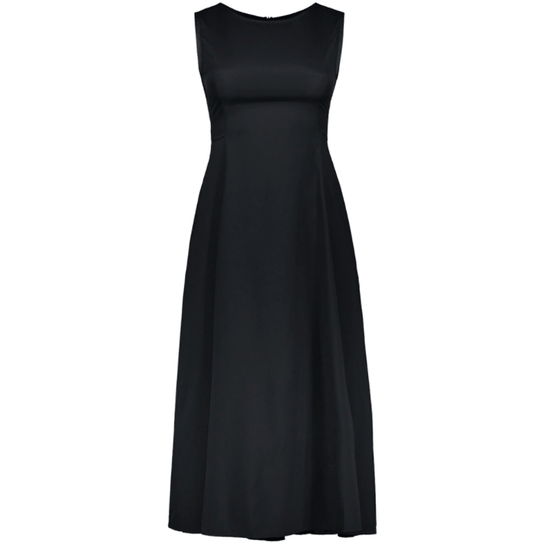Rochie Bandaj Neagră Fără Mâneci