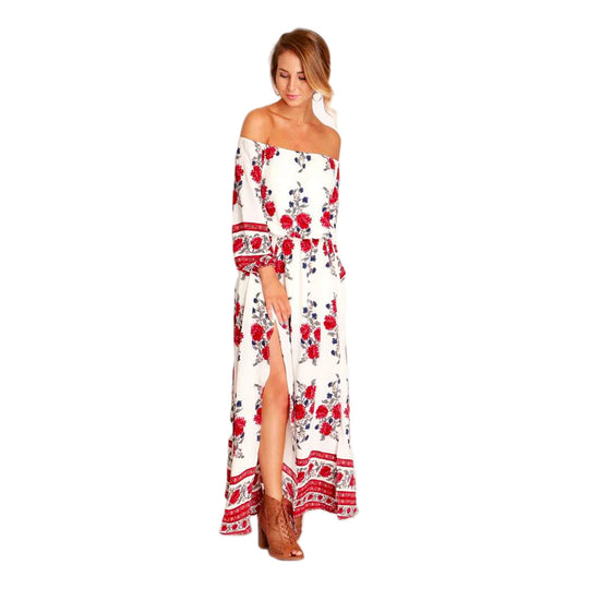 Rochie Maxi Cu Flori