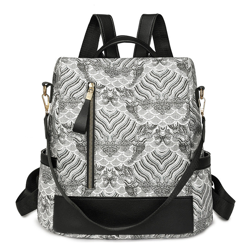 Rucsac Bărbați Design Texturat Modern 4