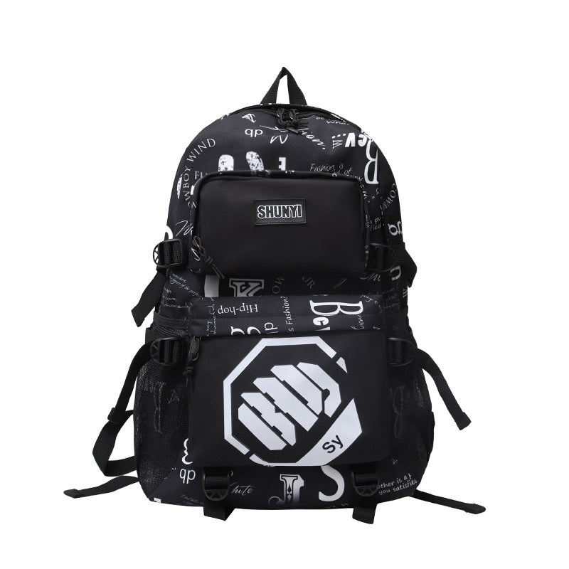 Rucsac Unisex cu Imprimeu Grafic Modern 3
