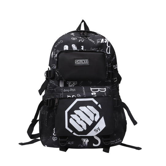 Rucsac Unisex cu Imprimeu Grafic Modern 3