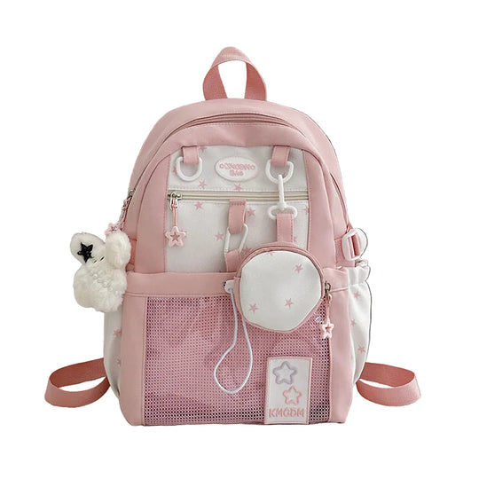 Rucsac Unisex cu Model Stea Casual 0