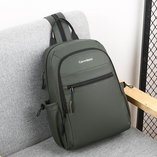 Rucsac Urban Modern cu Compartimente Multiple și Sistem de Transport Ergonomic 6