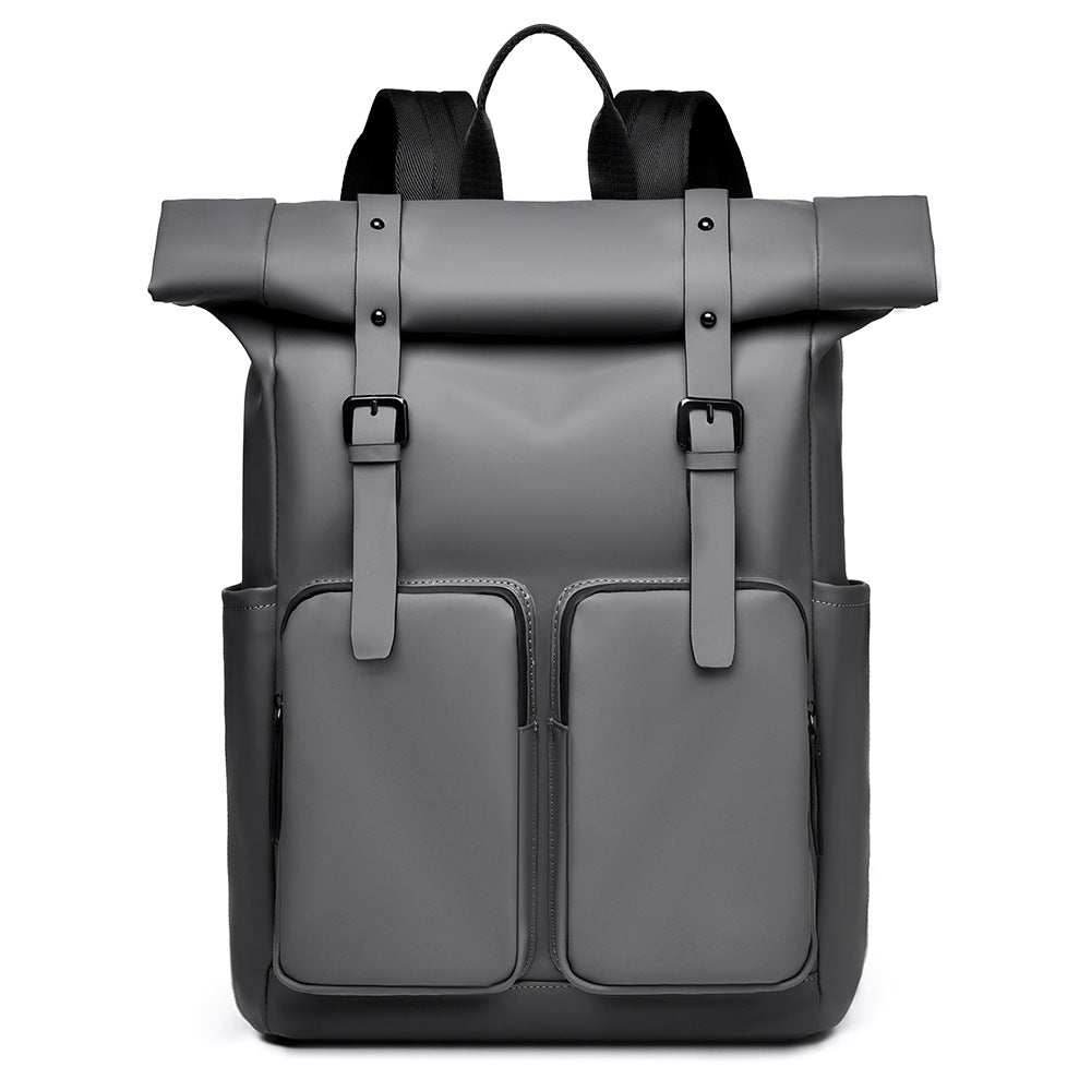 Rucsac Urban Roll-Top cu Design Reglabil pentru Bărbați și Femei 4