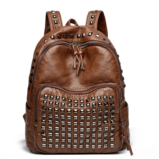 Rucsac damă cu design împletit modern 0