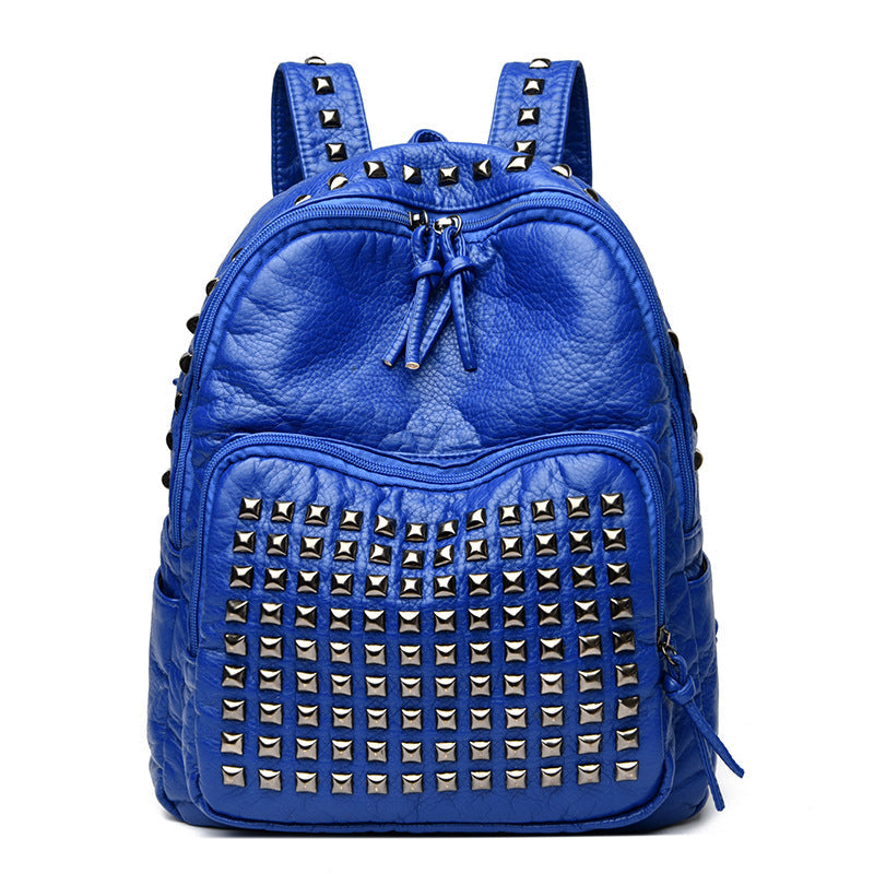 Rucsac damă cu design împletit modern 3