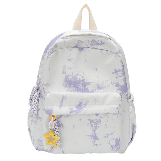 Rucsac damă cu imprimeu marmură modern 4
