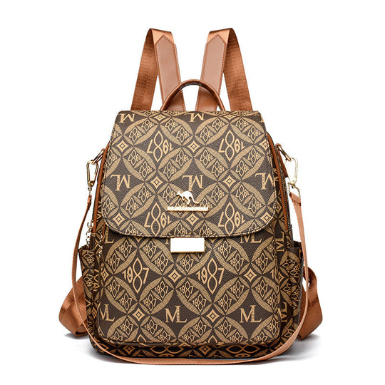 Rucsac damă cu model geometric modern 0