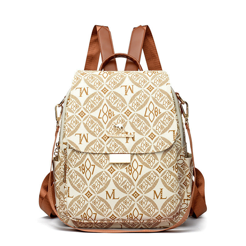 Rucsac damă cu model geometric modern 3