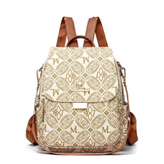 Rucsac damă cu model geometric modern 3