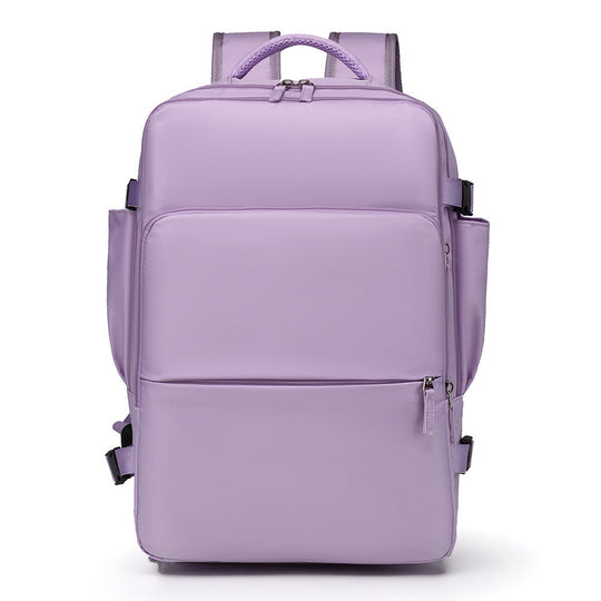 Rucsac de călătorie pentru femei cu multiple buzunare și design modern 0