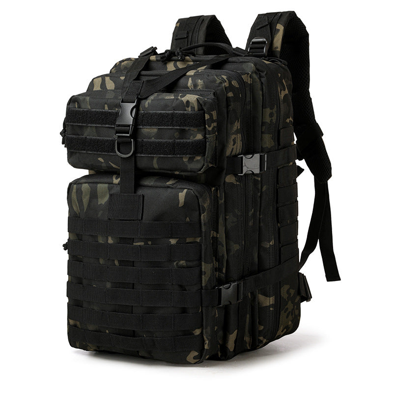 Rucsac multifuncțional pentru bărbați cu design inspirat din stil militar 9