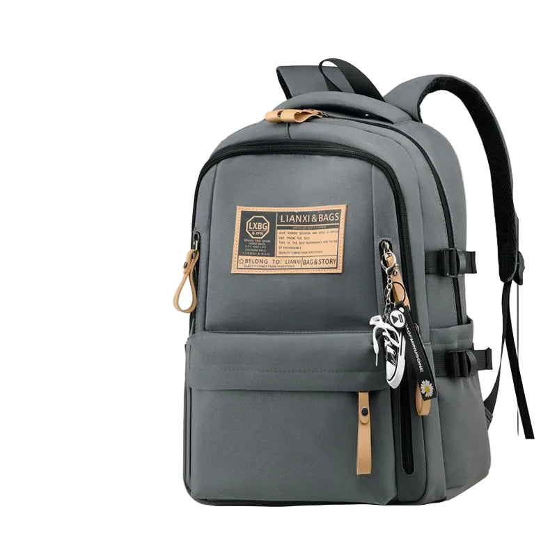 Rucsac pentru laptop cu design ergonomic și compartimente multiple pentru femei 0