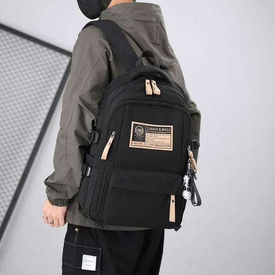 Rucsac pentru laptop cu design ergonomic și compartimente multiple pentru femei 2