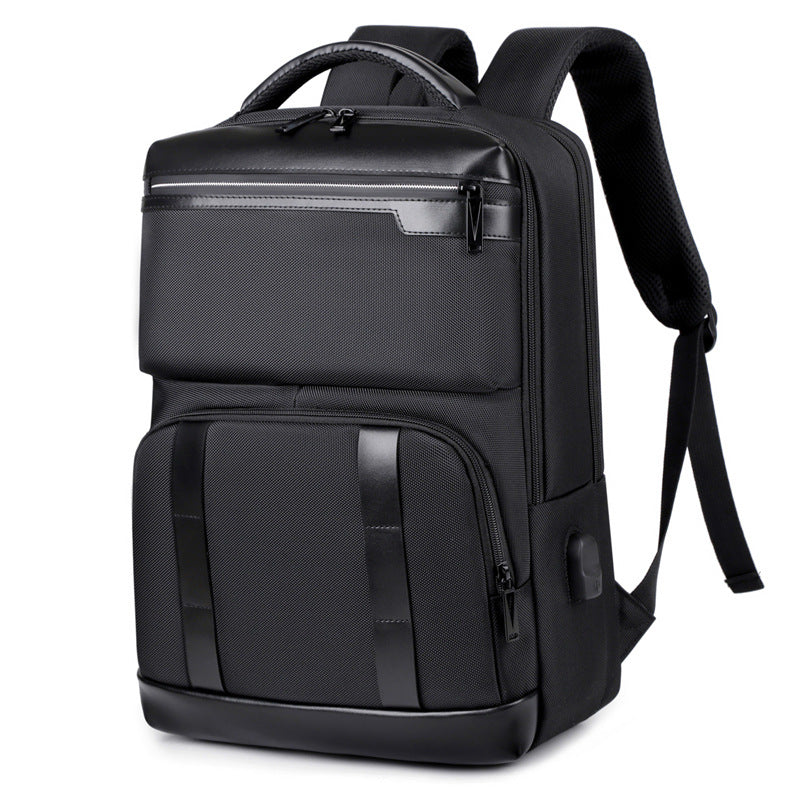 Rucsac subțire pentru laptop cu design profesional pentru bărbați 0