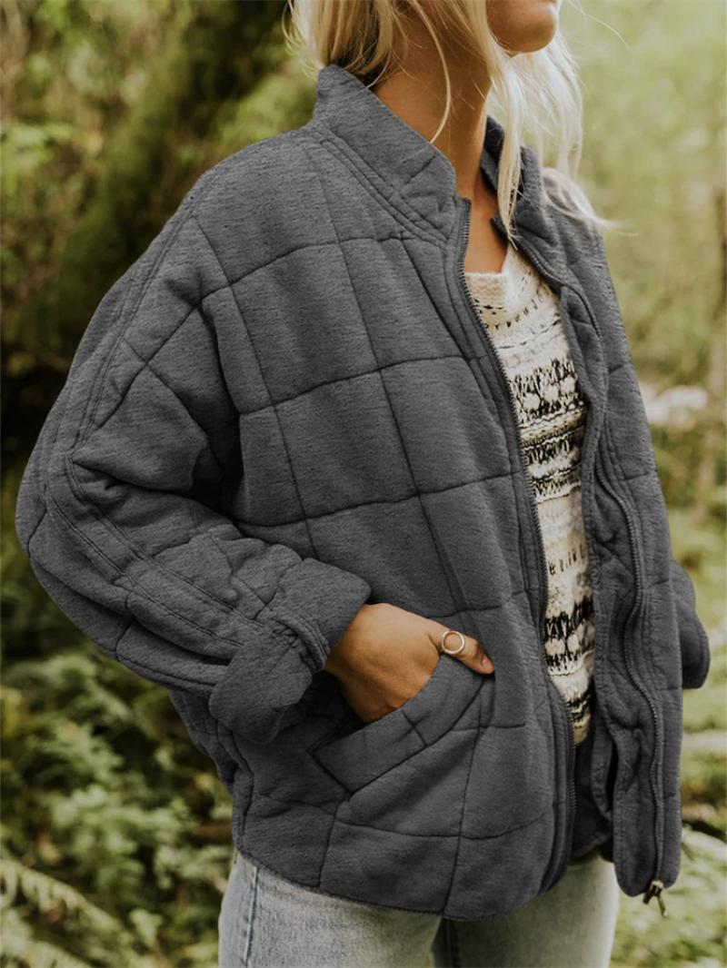 Kvinders Vinterjakke Elegant Polyester til Dame-1