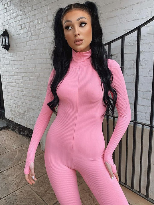 Variant image for Dam Jumpsuit BodyCon Elegant Polyester Smoothing Fit-9