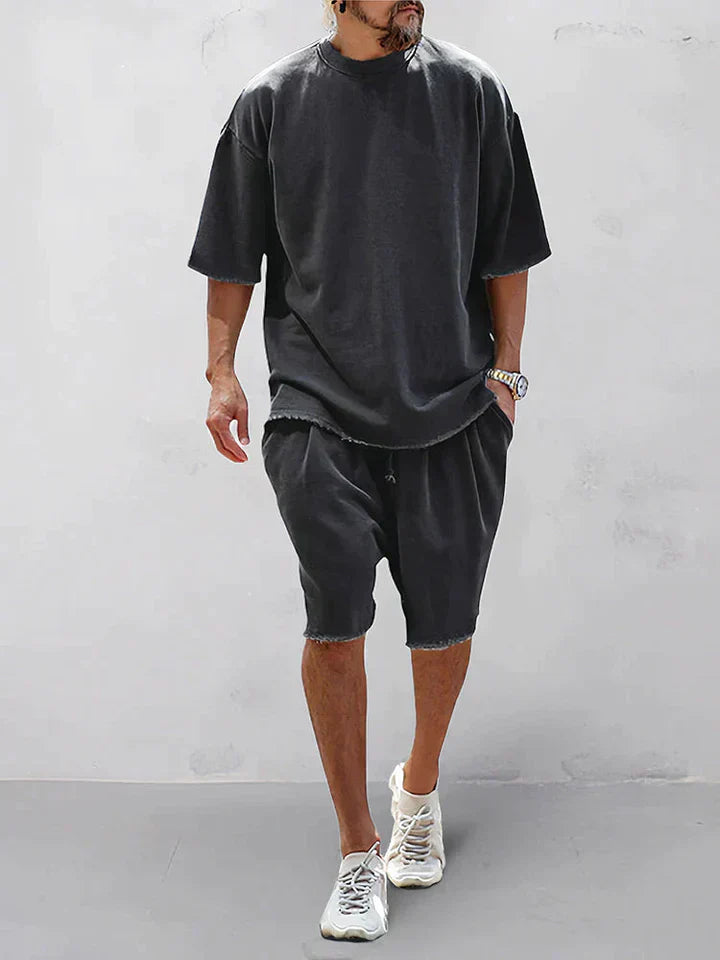 Variant image for Dame Oversize Sæt Trendy Snit Blød Bomuld-1