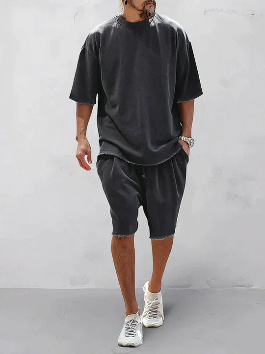 Variant image for Dame Oversize Sæt Trendy Snit Blød Bomuld-1