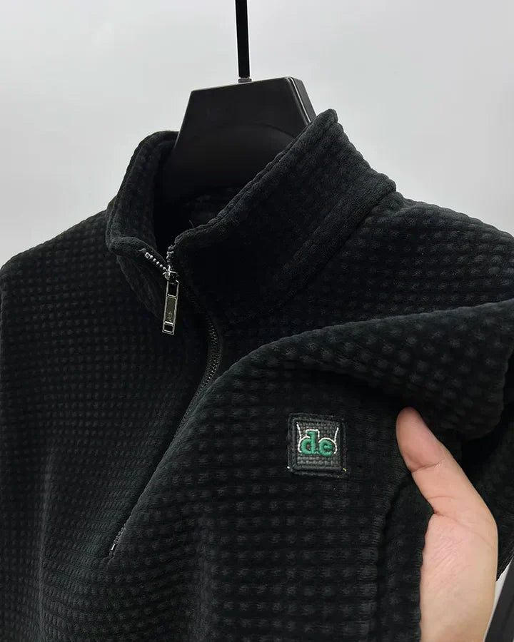 Variant image for Herre Trøje Halv Zipper Alpaka Fleece til Mænd-17