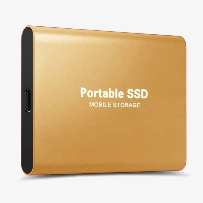 SSD extern portabil din aluminiu, 1TB-30TB, rezistent la șocuri și apă 2