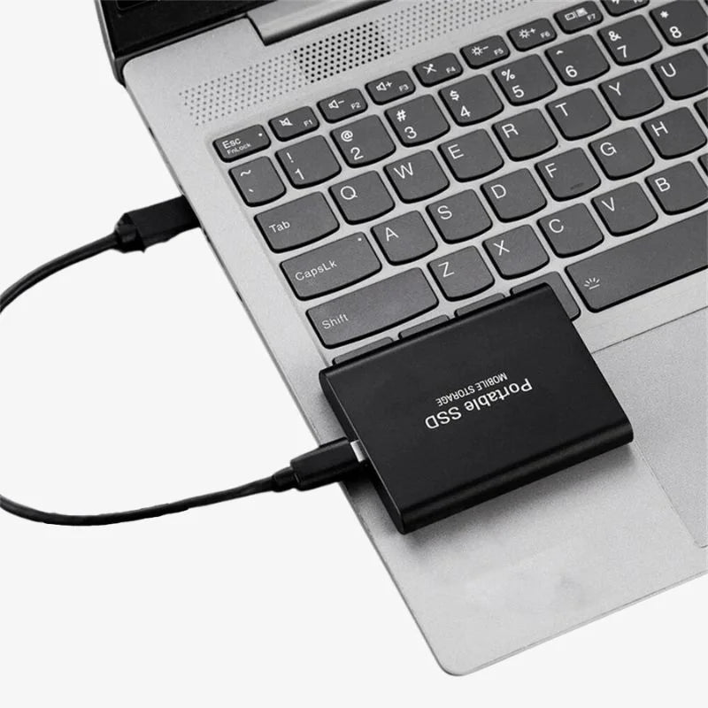 SSD extern portabil din aluminiu, 1TB-30TB, rezistent la șocuri și apă 4