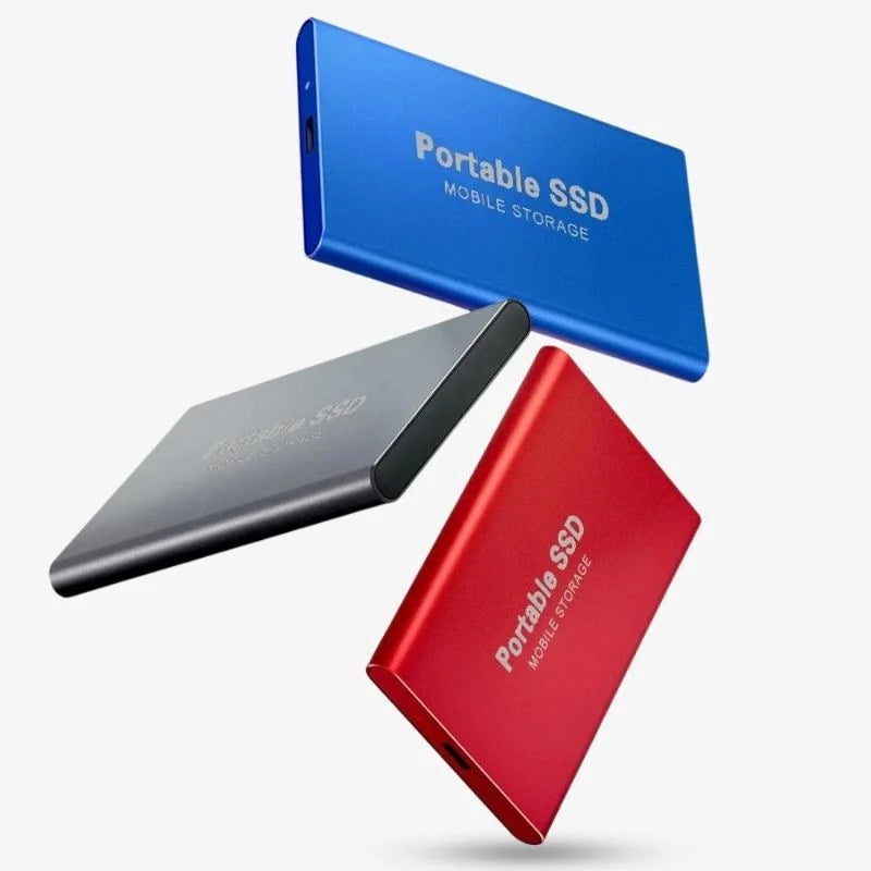 SSD extern portabil din aluminiu, 1TB-30TB, rezistent la șocuri și apă 8
