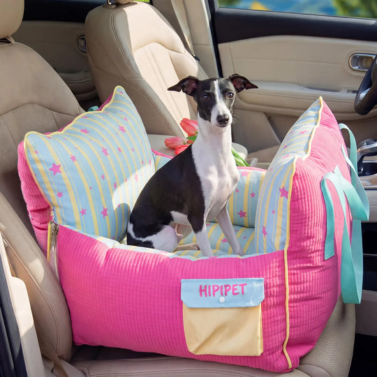 Scaun Auto pentru Animale de Companie cu Design Respirabil și Stabil 1