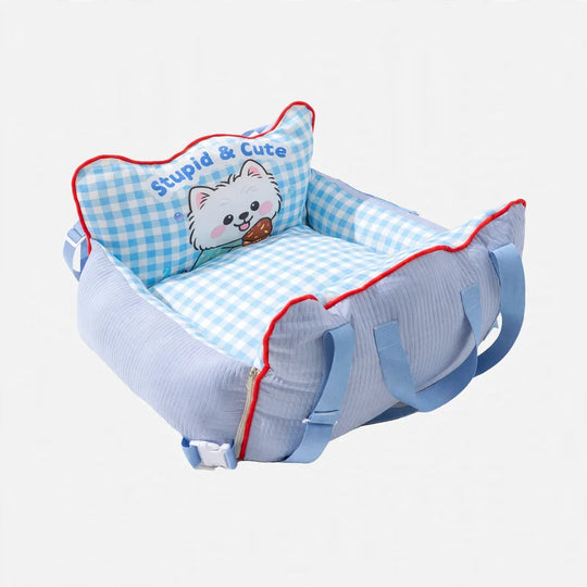 Scaun Auto pentru Animale de Companie cu Design Respirabil și Stabil 3