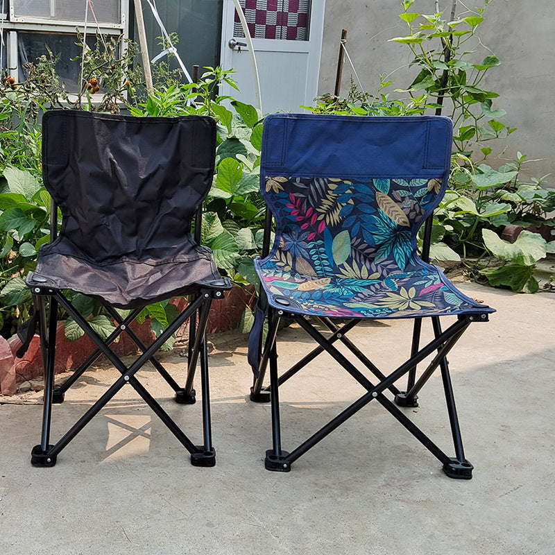 Scaun pliabil cu spătar confortabil pentru activități outdoor 1